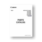 7-page PDF 3.36 MB download for the Canon C12-6391 Parts Catalog | EOS M