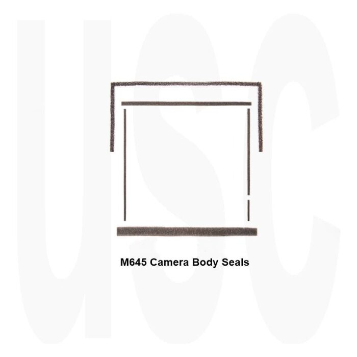 USCamera Mamiya M645 Light Seals