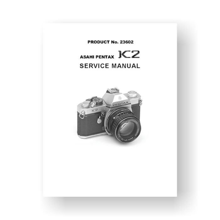 14-page PDF 1.35 MB download for the Pentax K2 Service Manual | SLR Film Camera