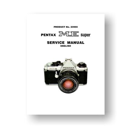 31-page PDF 588 KB download for the Pentax ME Super Service Manual Parts List | SLR Film Camera