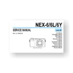 Sony NEX-6-6L-6Y Service Manual Parts List | DSLR