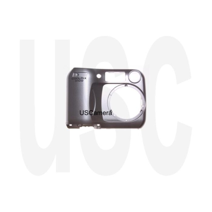 Nikon 636-067-6855 Front Cover Silver | Coolpix 3100