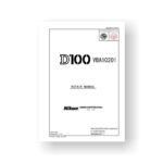 146-page PDF 9.89 MB download for the 146-page PDF 9.89 MB download for the Nikon D100 Repair Manual Parts List | Digital SLR Camera