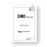 41-page PDF 2.31 MB download for the Nikon D80 Parts List | Digital SLR
