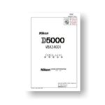 29-page PDF 2.09 MB download for the Nikon D5000 Parts List | Digital SLR