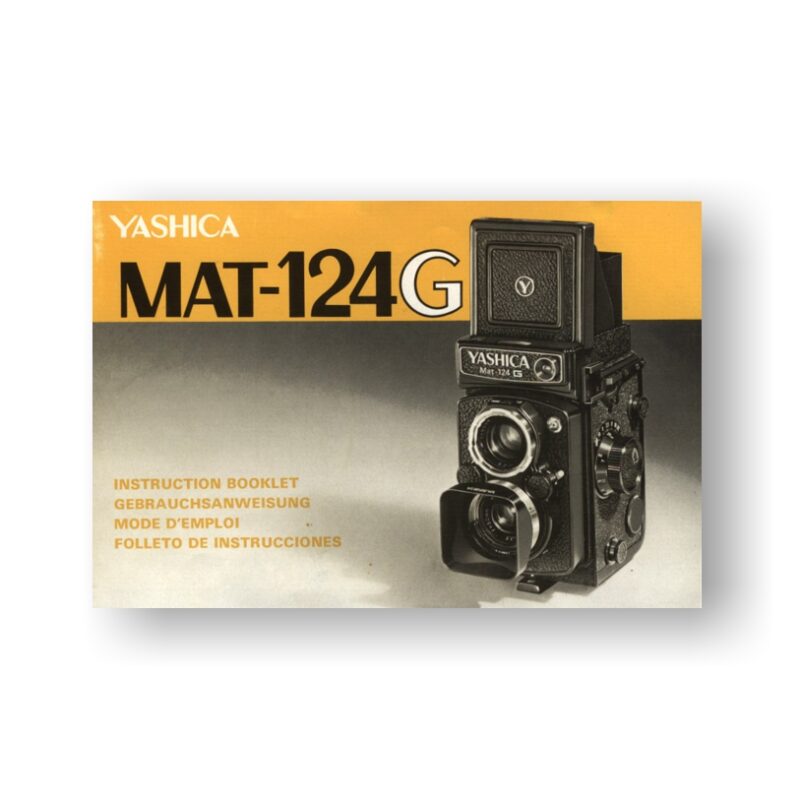 Yashica MAT-124G Owners Manual Download | USCamera downloads +.USCamera