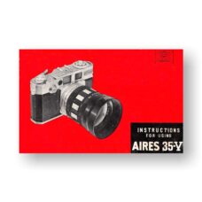 Aires 35-V Owner's Manual | 35mm Rangefinder