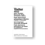Vivitar 4600 Flash Unit Owners Manual Download