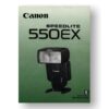 Canon Speedlite 550EX Owners Manual Download