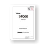 242-page PDF 37.60 MB download for the Nikon D7000 Repair Manual | Digital SLR