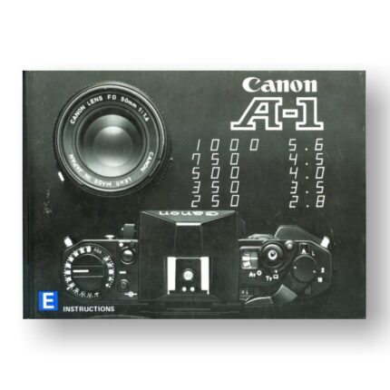 Canon A1 Owners Manual Download