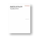 25 page PDF 1.14 MB download for the Canon A710IS Parts Catalog | Powershot Digital