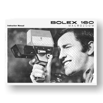 BOLEX 160 Macro-Zoom User Manual