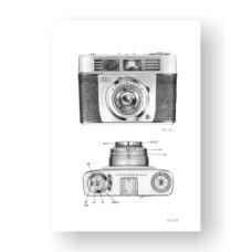 57-page PDF 3.20 MB download for the Zeiss Contessa-Matic Service Manual Part Lists | Vintage SLR
