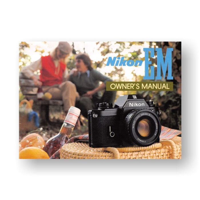 Nikon EM Owners Manual