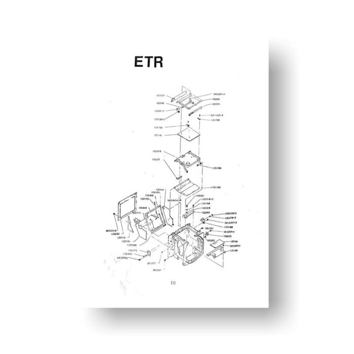 Bronica ETR Parts List Download