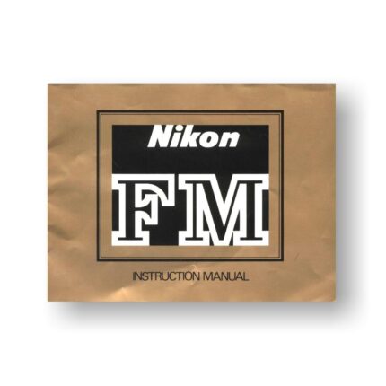 Nikon FM Owners Manual Download