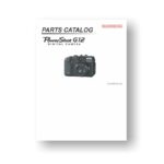 20-page PDF 1.25 MB download for the Canon G12 Parts Catalog | Powershot Digital