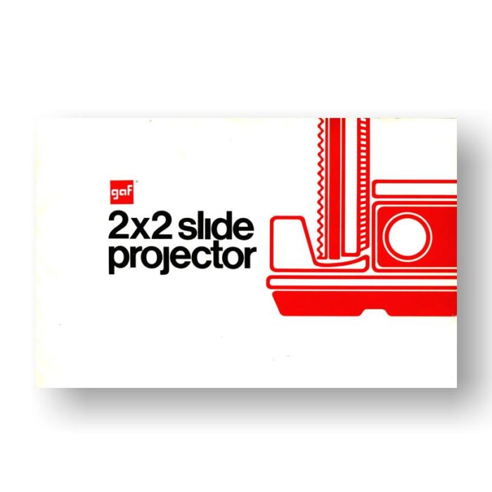 GAF 2680 Slide Projector Owners Manual Download