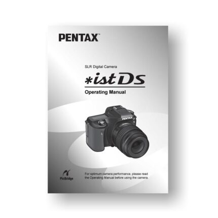 Pentax *ist DS Owners Manual Download