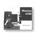 Mamiya C330 Owners Manual Download