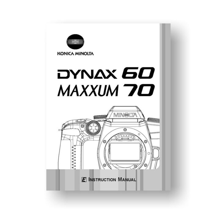 Minolta Maxxum 70 Owners Manual Download