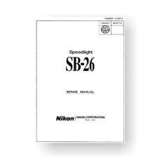 Nikon SB-26 Repair Manual