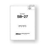 Nikon SB-27 Repair Manual