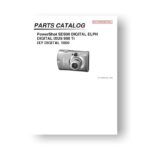 25-page PDF 1.02 MB download for the Canon SD900 Parts Catalog | PowerShot