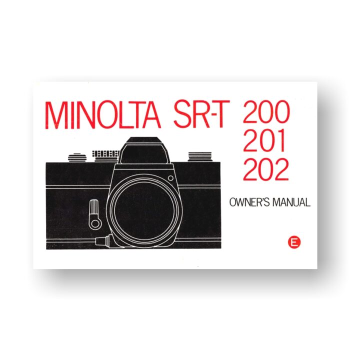Minolta SRT 200 201 202 Owners