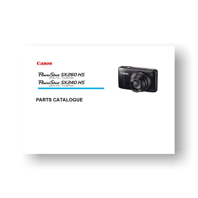 Canon Camera Sx260hs Manual