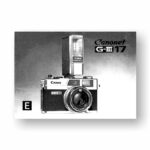 Canon Canonet QL 17 G-III Owners Manual