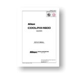 Nikon Coolpix 4600 Repair Manual Parts List | Digital Compact