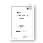 10-page PDF 395 KB download for the Nikon Coolpix S10 Parts List | Digital Cameras