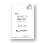 10-page PDF 919 KB download for the Nikon Coolpix S710 Parts List | Digital Cameras