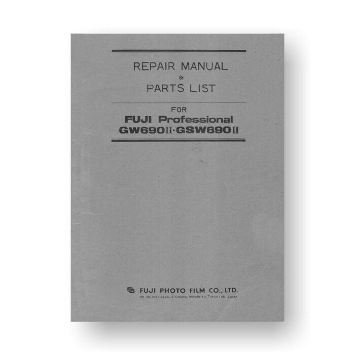 Fuji GW690II-GSW690II Service Manual