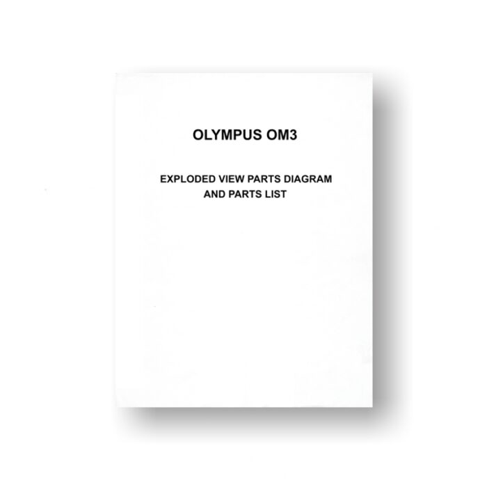 Olympus OM3 Parts List Download