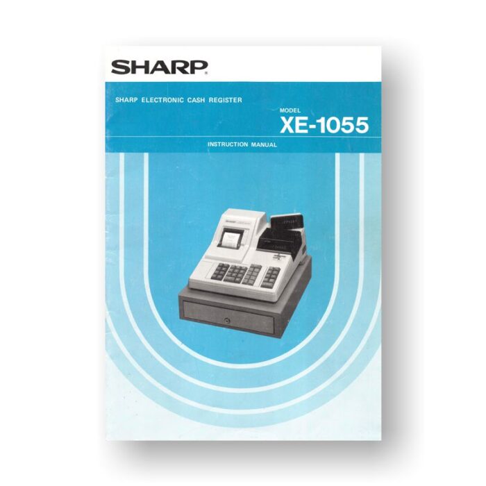 46 page PDF 15.5 MB Sharp XE-1055 Instruction Manual