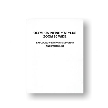 Olympus LEE-537PJCG Parts List | Infinity Stylus Zoom 80 Wide