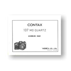 Contax 137MD Quartz Parts List Download