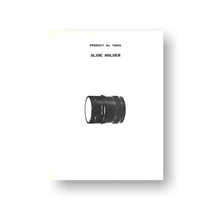 Pentax 70046 Slide Holder Accessory | Asahi Film Camera Accessories