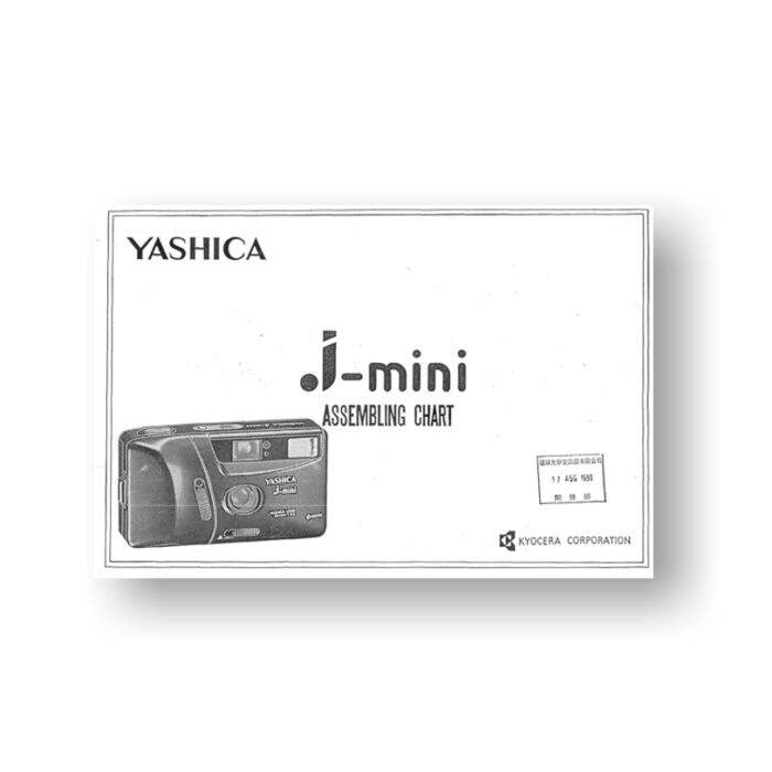 Yashica J Mini Parts List Download