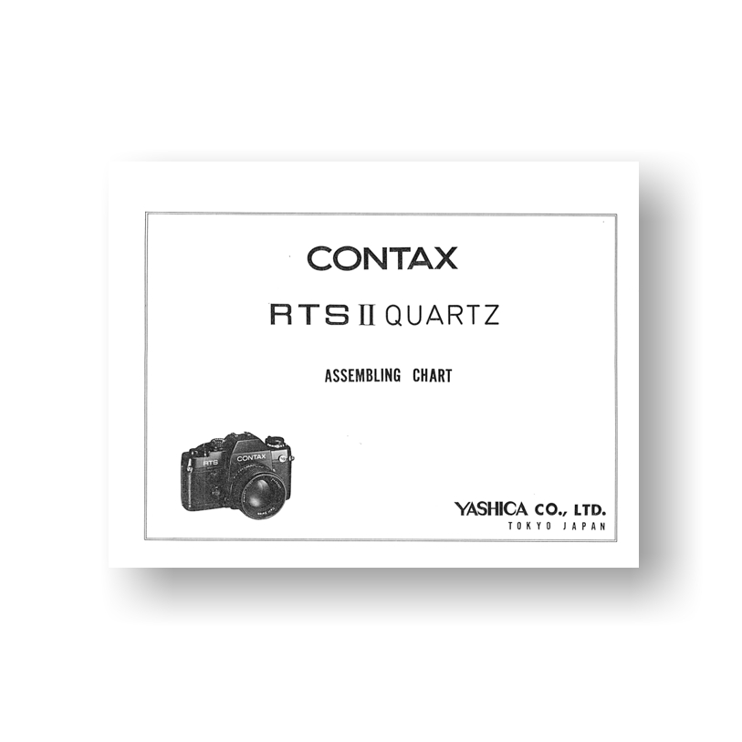 Contax RTS II Quartz Parts List Dowload | USCamera Parts | Downloads+