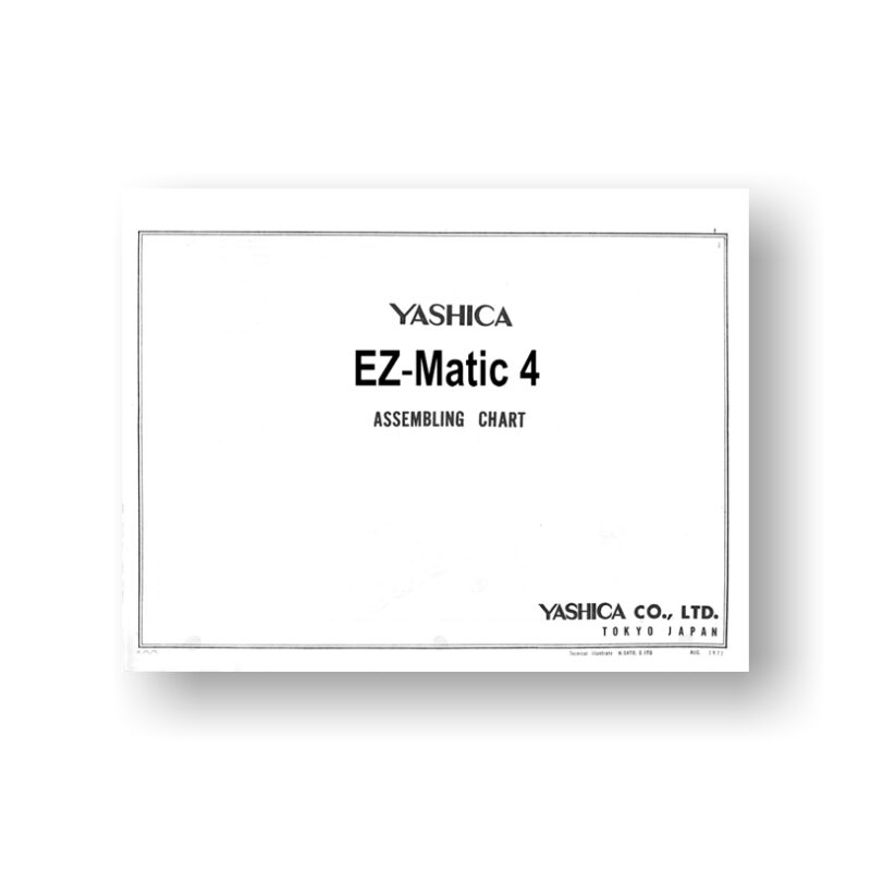 Appareil Photo Argentique YASHICA EZ-matic 4 Avec Objectif Yashinon-DX (Occasion)