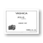 Yashica FX-D Parts List