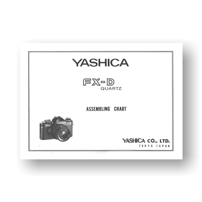 Yashica FX-D Parts List