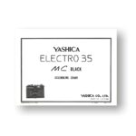 Yashica MC Parts List
