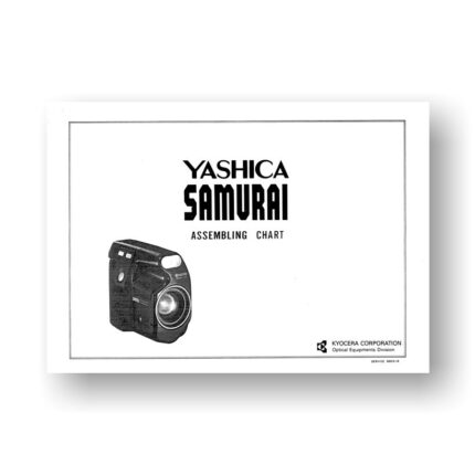 Yashica Samurai Parts List PDF Download