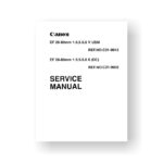 Canon CY8-1200-212 Service Manual Parts List  | EF 28-80 3.5-5.6 V USM | USM EF 28-80 3.5-5.6 II