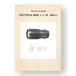 Pentax 45282 Parts List | SMC-Takumar 45-125 4.0 Lens